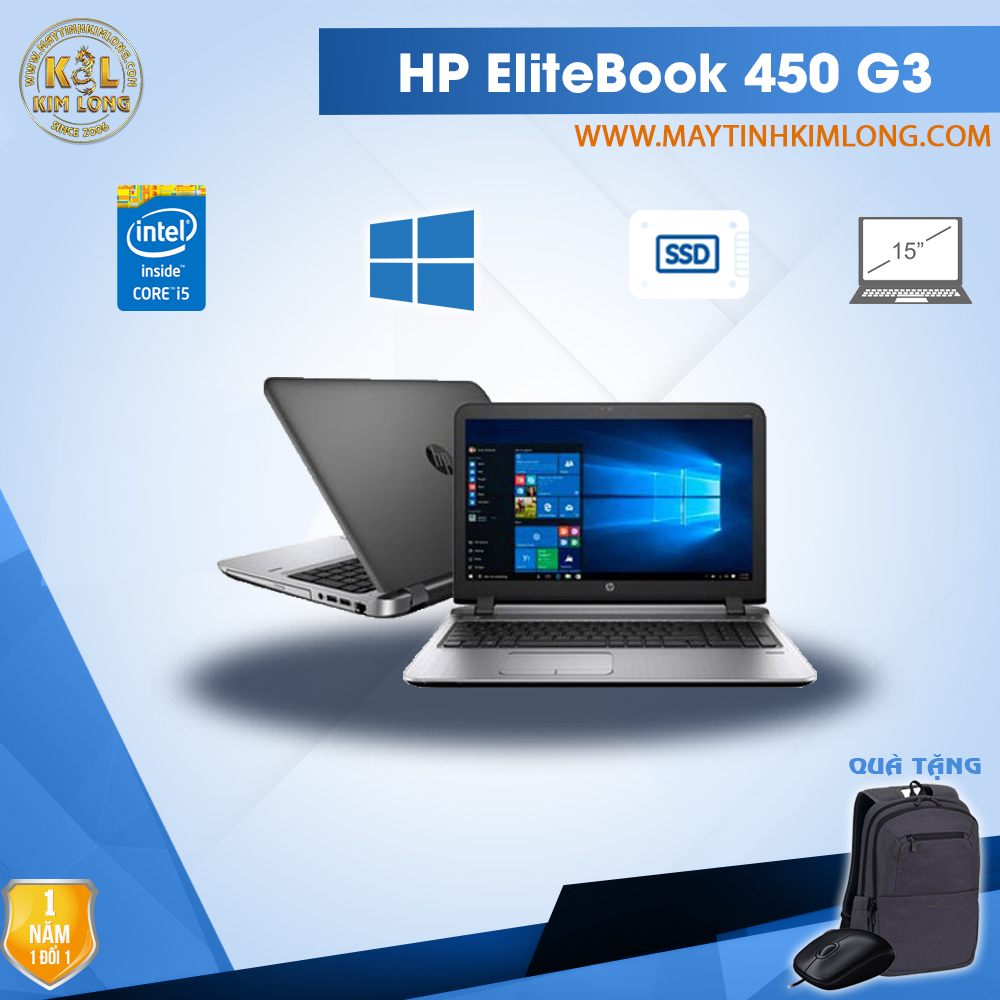 Laptop HP ProBook 450 G3 i3 6100U/4GB/SSD120GB